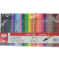 Kit Com 36 cores canetas linha ponta fina 0,4mm fine line marker Barato fineliner