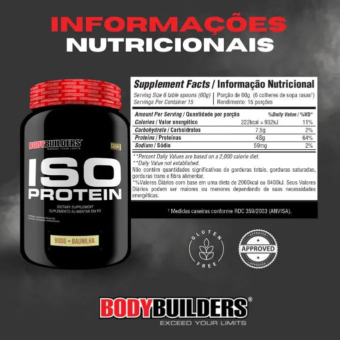 Título: Whey Protein Iso 900g – Proteína de Alta Qualidade para Atletas