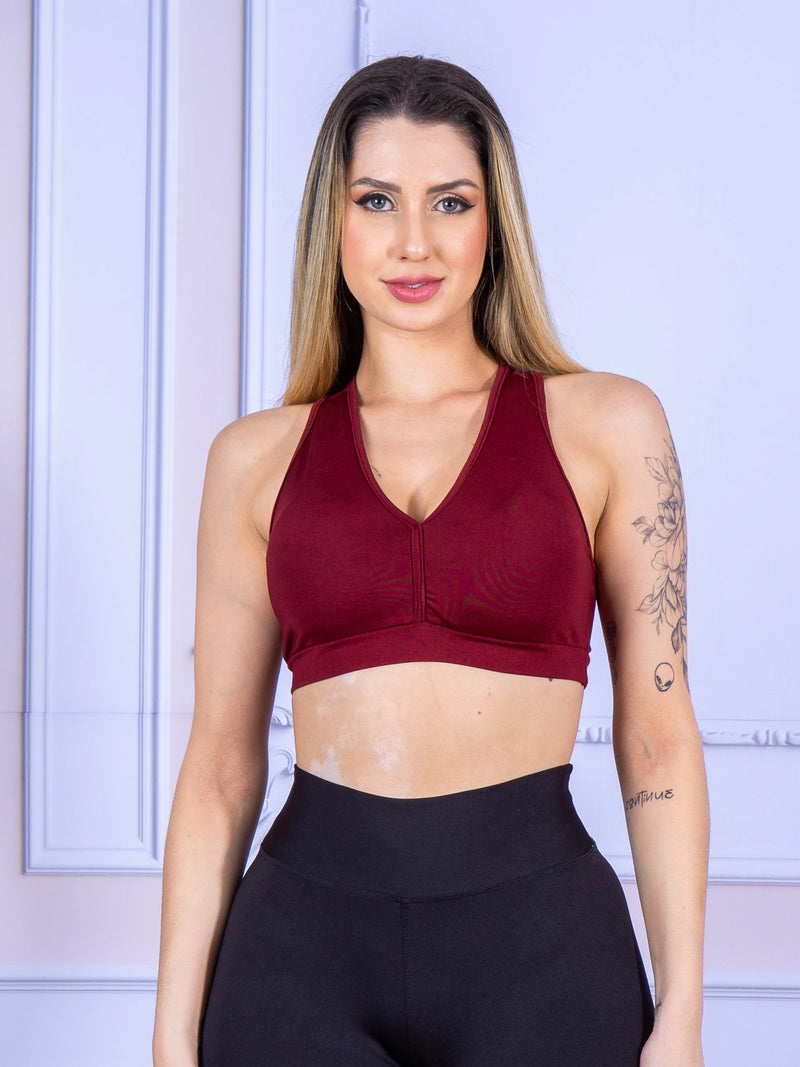 Top Nadadora Feminino – Conforto e Liberdade para Seus Treinos