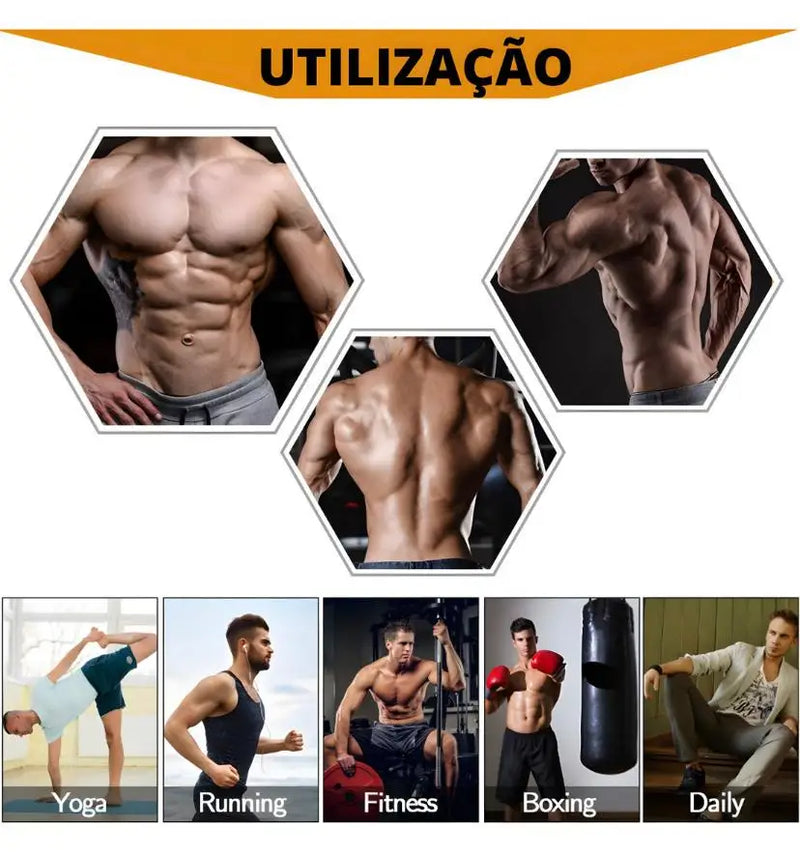 Camiseta Térmica Sauna Masculina – Queima de Gordura e Definição