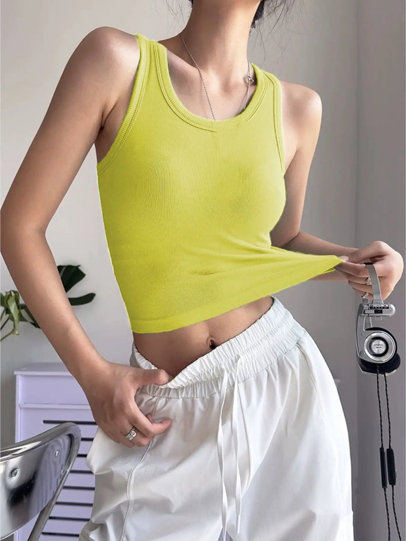 Regata Cropped Canelada – Conforto e Estilo para Qualquer Ocasião