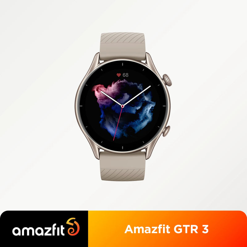 Amazfit GTR 3 – Tecnologia, Estilo e Autonomia de 21 Dias