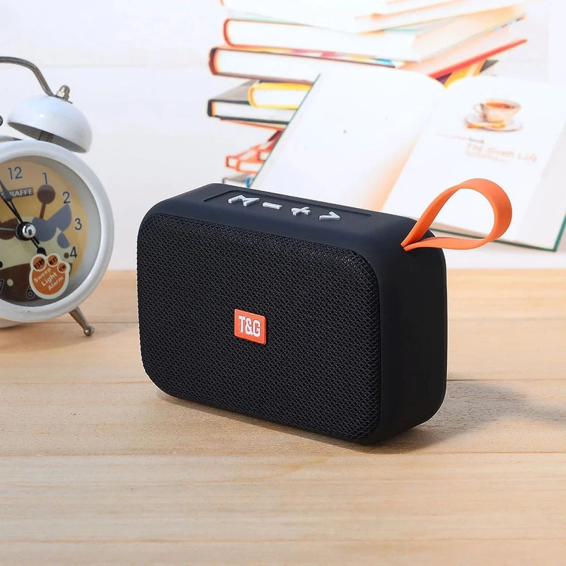 Caixa de Som Bluetooth Sem Fio Portátil com Subwoofer, Rádio FM e Entrada Auxiliar - Mini Bocina Bluetooth MP3 Áudio Potente