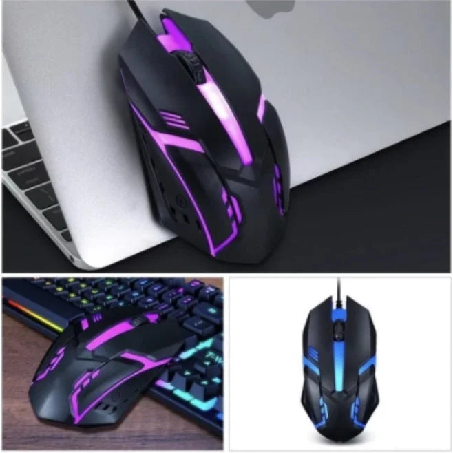 Mouse Gamer ALFA JX-M20 USB 3200 DPI RGB