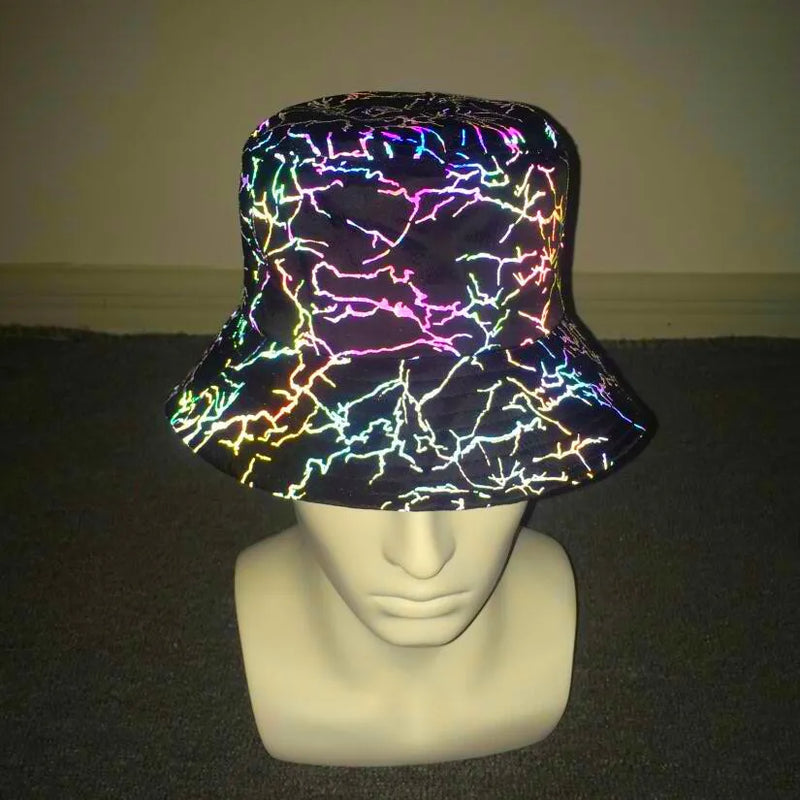 Chapéu de carnaval neon colorido para homens e mulheres