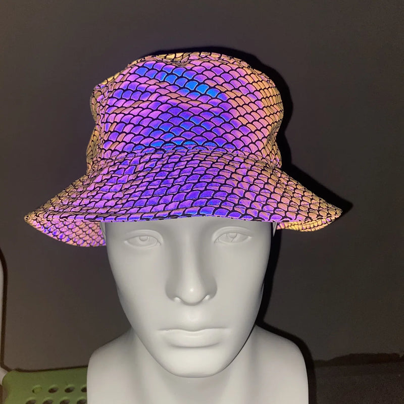 Chapéu de carnaval neon colorido para homens e mulheres