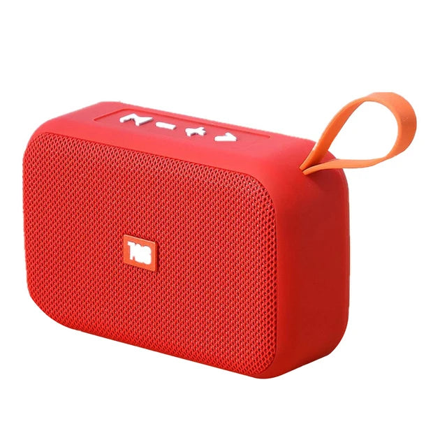 Caixa de Som Bluetooth Sem Fio Portátil com Subwoofer, Rádio FM e Entrada Auxiliar - Mini Bocina Bluetooth MP3 Áudio Potente