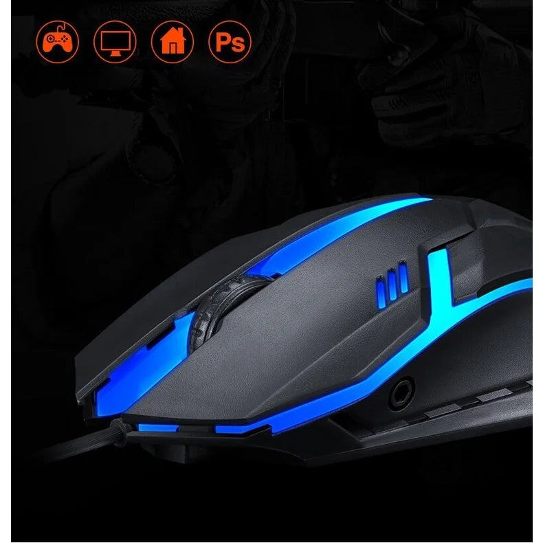 Mouse Gamer ALFA JX-M20 USB 3200 DPI RGB