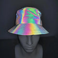 Chapéu de carnaval neon colorido para homens e mulheres