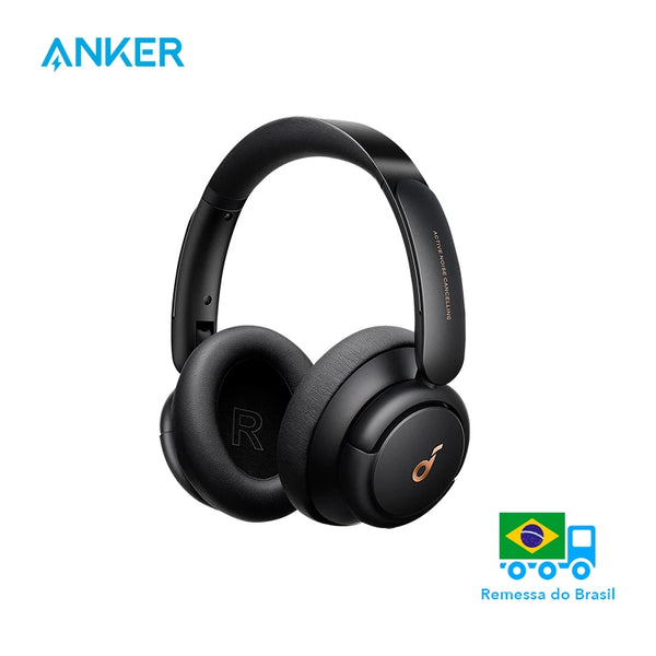 Headphones Soundcore by Anker Life Q30 com Cancelamento Ativo de Ruído, Bluetooth e Conforto Over-Ear